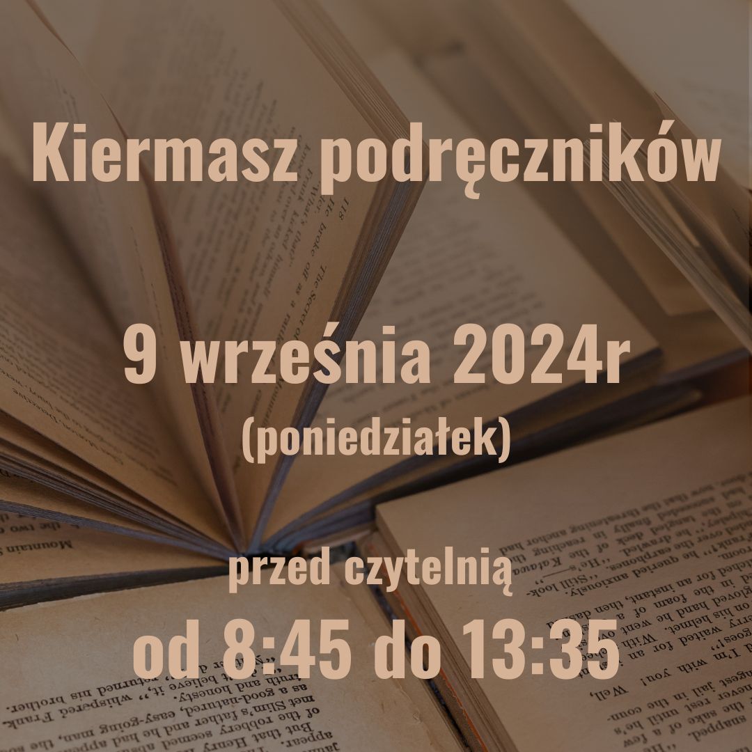 plakat kiermaszu książek