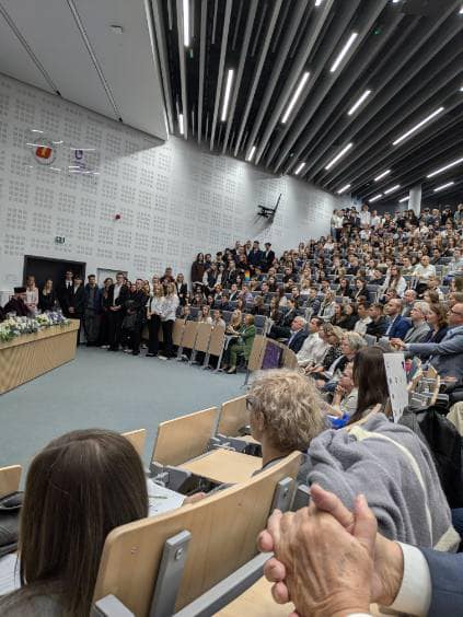 UŁ - aula na wydziale Ekonomiczno-socjologicznym