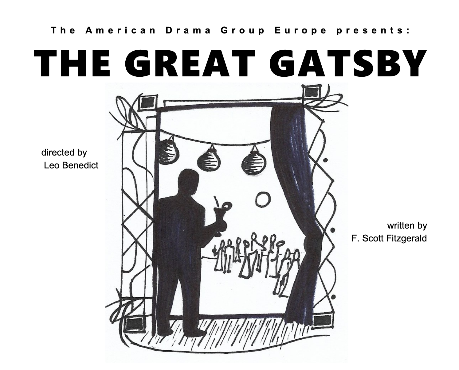 Plakat "The Great Gatsby"