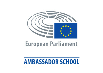 Logo projeku „Szkoła-Ambasador Parlamentu Europejskiego”