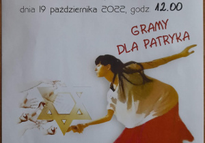 Plakat spektaklu Teatru Tańca Kontra "Być jak Irena Sendlerowa"