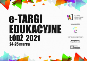 plakat e-targi edukacyjne Łódź 2021