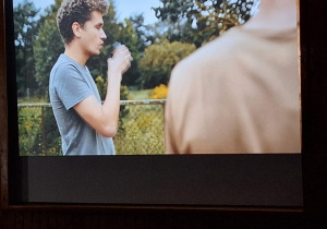 Kadr z filmu "Dwa papierosy"