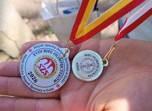 Medale podczas Biegu Olimpijczyka w Łodzi zdobyte
